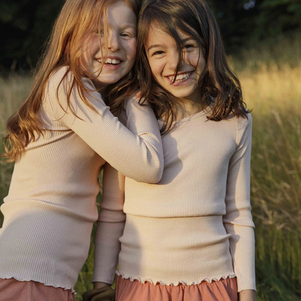 Bergen L/S T-Shirt in Sweet Rose