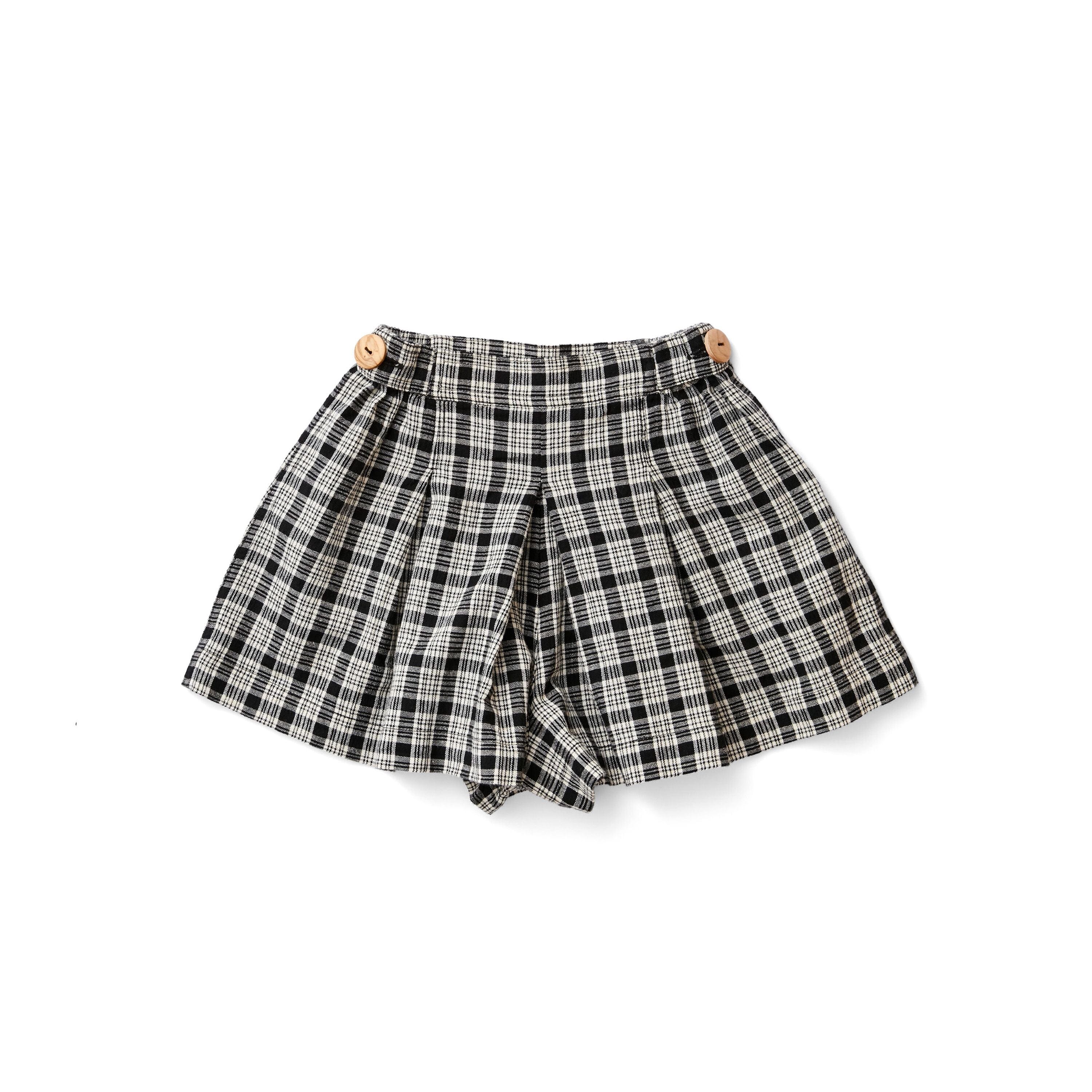 SOOR PLOOM Olive Skort Gingham 5y camping.com