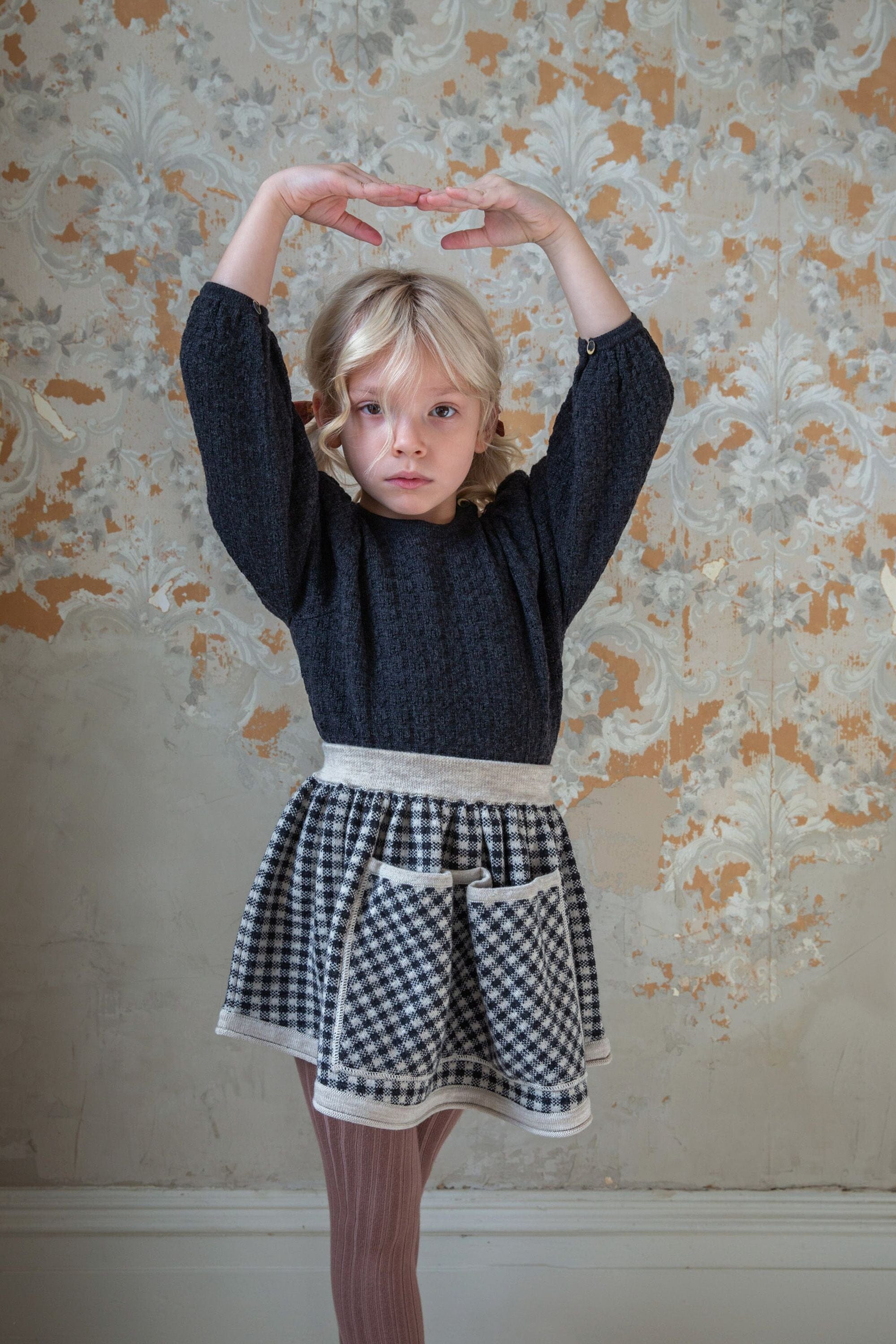 スカート最終価格 soor ploom  Norma Skirt posy 6y