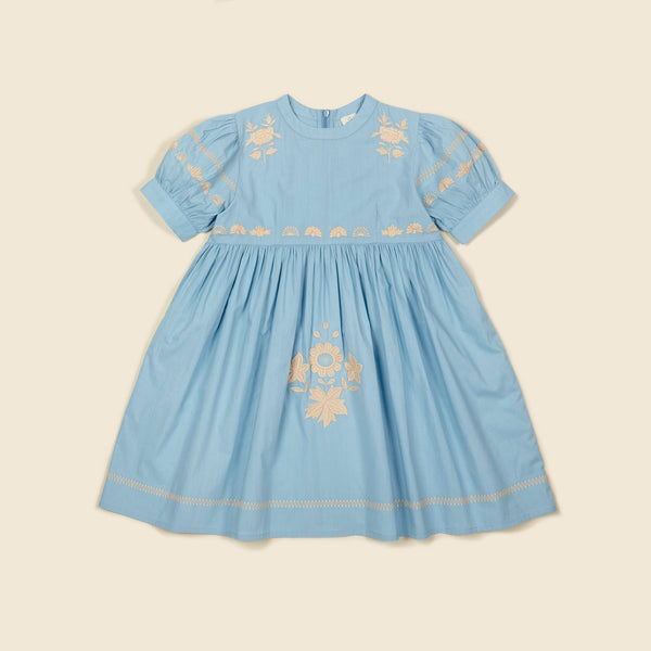 2枚で送料無料 apolina Cece Dress Folk Calico 3-5y