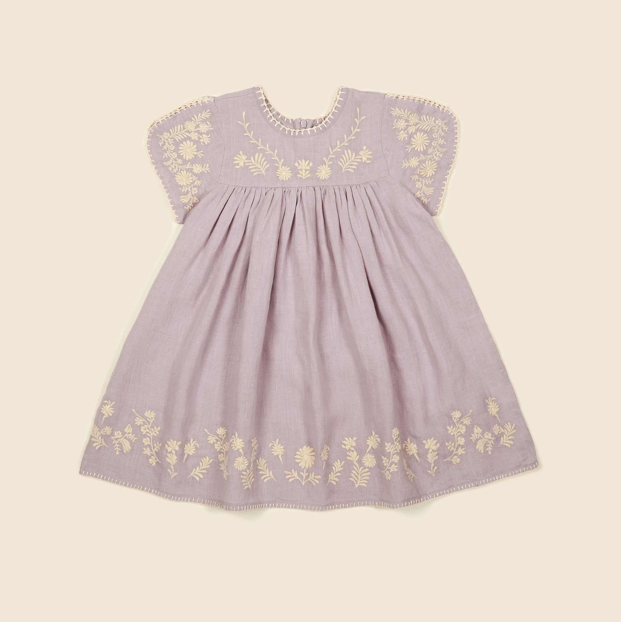 2023ss apolina kids StevieDress Wisteria | labiela.com