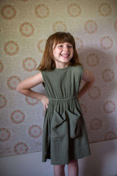 soor ploom Orla Dress, Dill