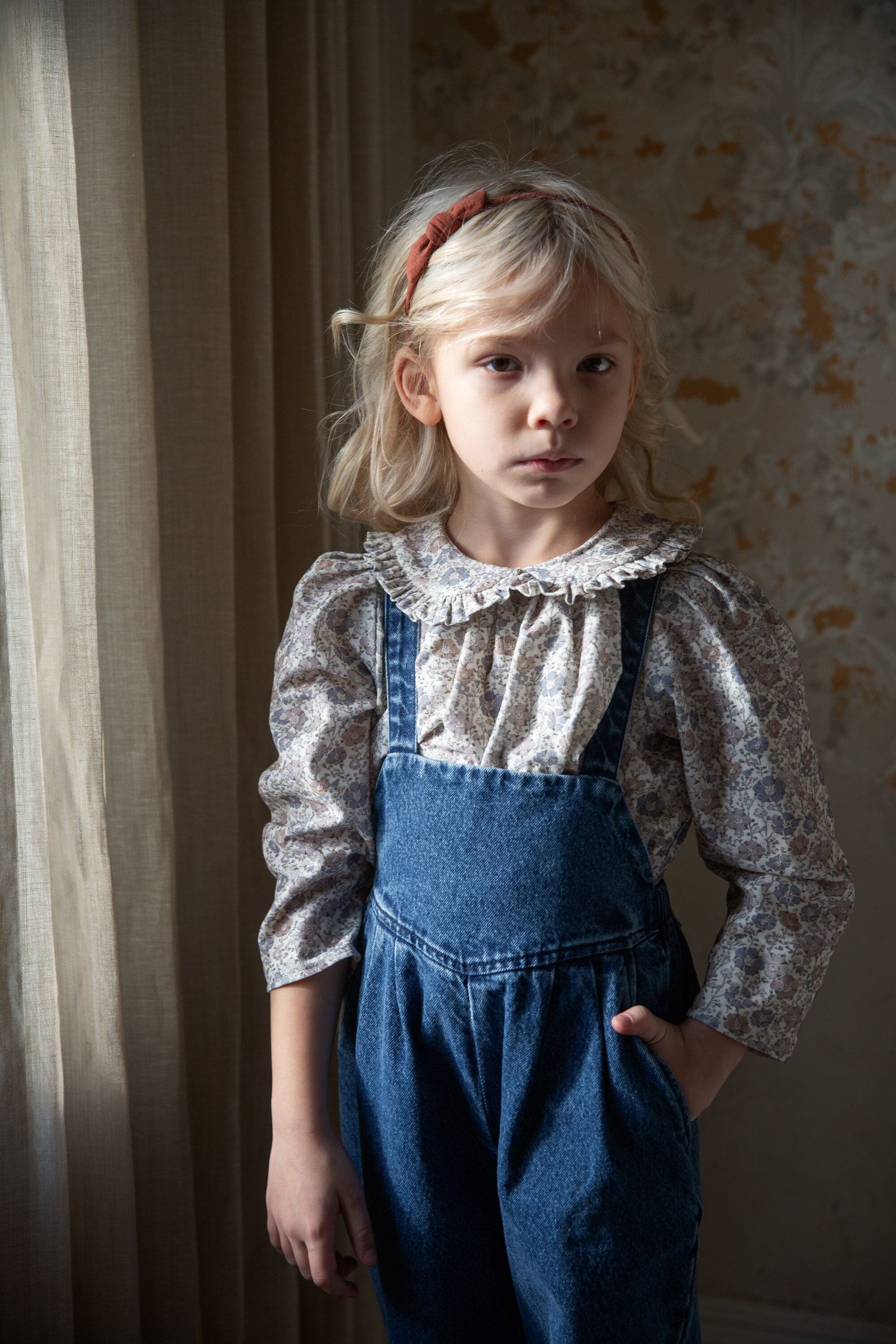 soor ploom Imogen Overall Blue Denim 3y 出産祝い 49.0%割引 feeds