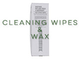 cleaning wipes & wax