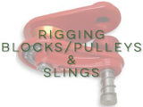 Rigging Blocks/Pulleys & Slings