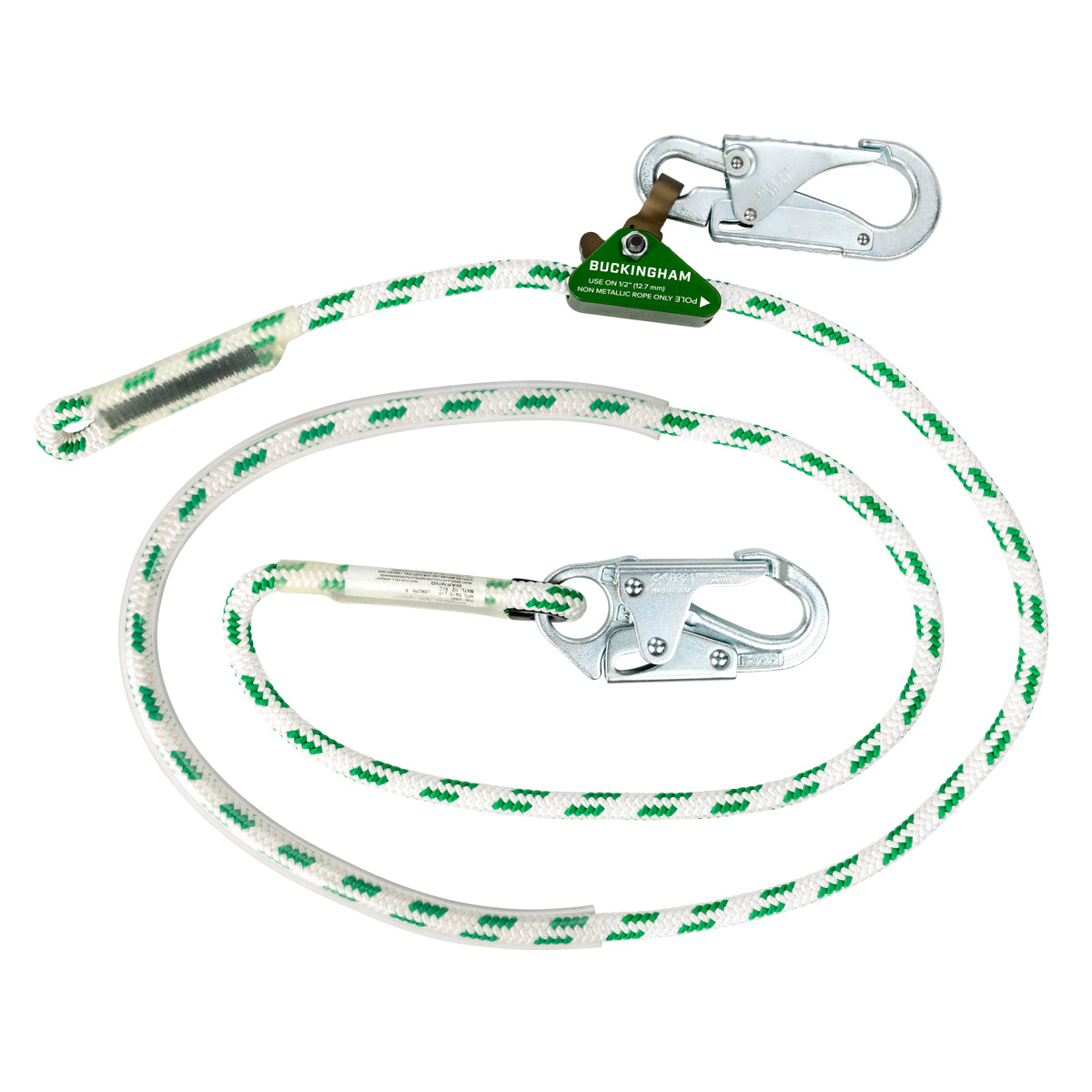 Buckingham Breakaway Bungee Chainsaw Lanyard Snap 2 Rings