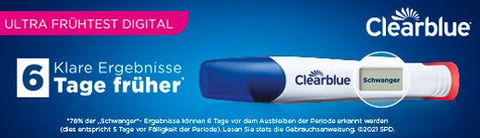 Clearblue digital ultra early pregnancy test