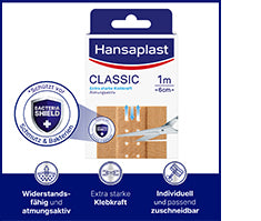 HANSAPLAST Classic plaster 6 cmx1 m