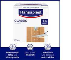 HANSAPLAST Classic plaster 6 cmx5 m