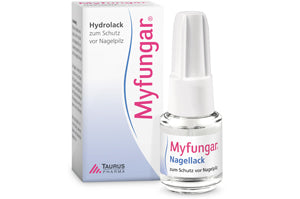 MYFUNGAR nail polish, damaged nails