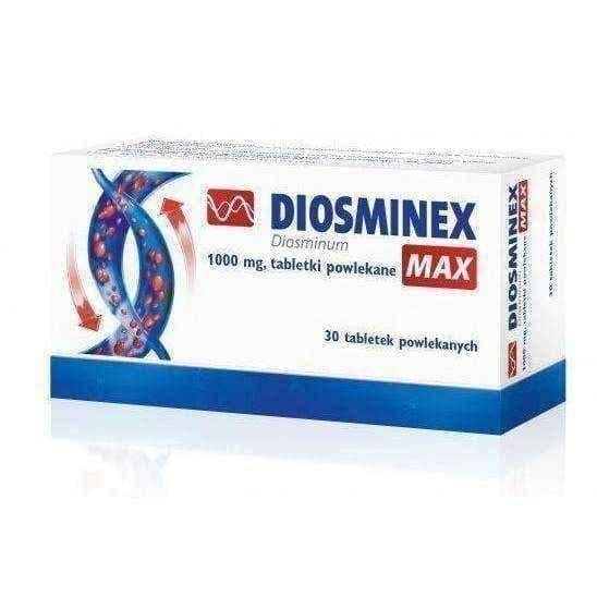 Diosminex Max 1000mg X 60 Tablets Uk 0964