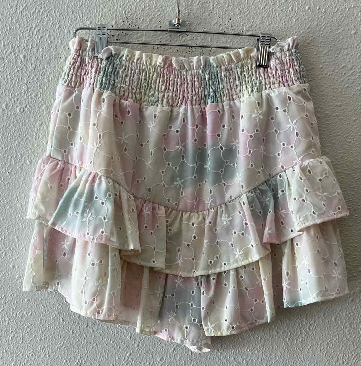 Free the Roses Pastel multi Size S Skort