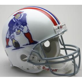 old patriots helmet