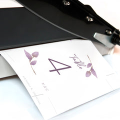 Wedding Table Numbers Template - Trim To Size