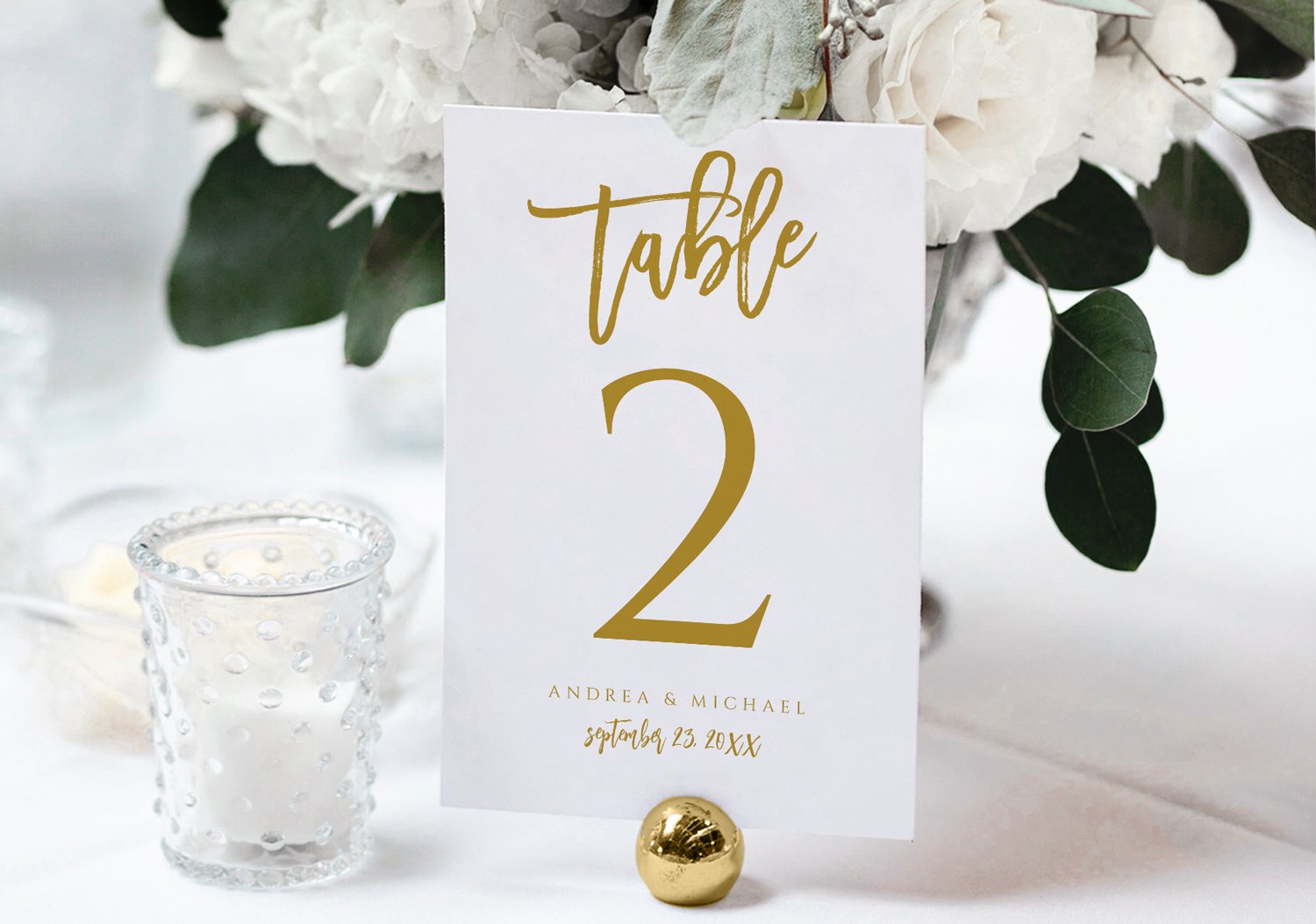 Editable Holiday Table Number Template 211x211 & 211x211 Includes 21 Sizes Inside Michaels Place Card Template