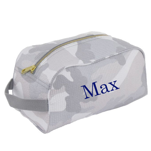 Personalized Duffel Weekender by Mint, Snow Camo