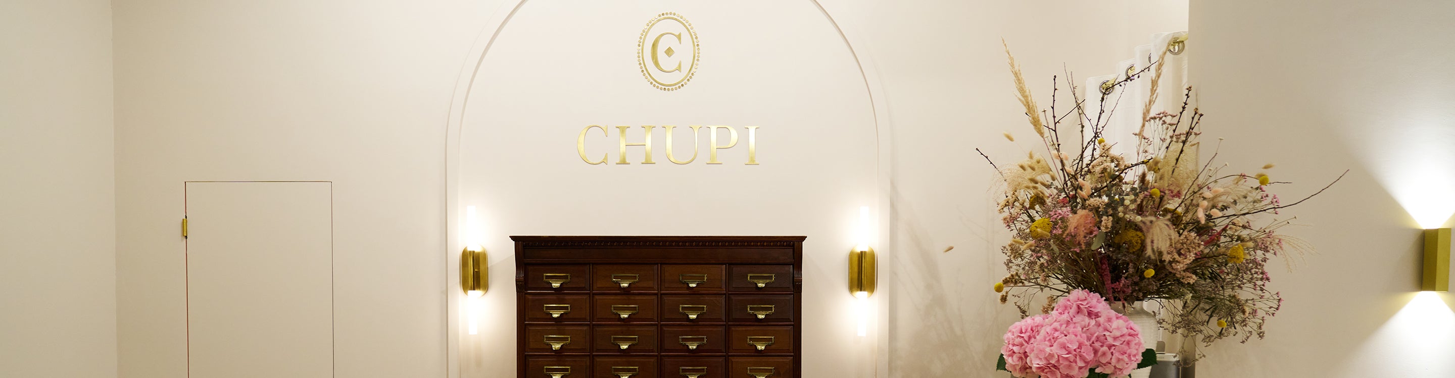 Chupi virtual and in-store appointments