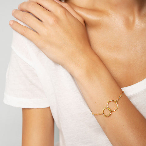 Chupi Jewellery - I Want to be Your Bunny Charm Bracelet in 18k Gold  Vermeil €79 A whimsical little bunny rabbit with one ear flopping forward.  From my new goldsmith collection, the