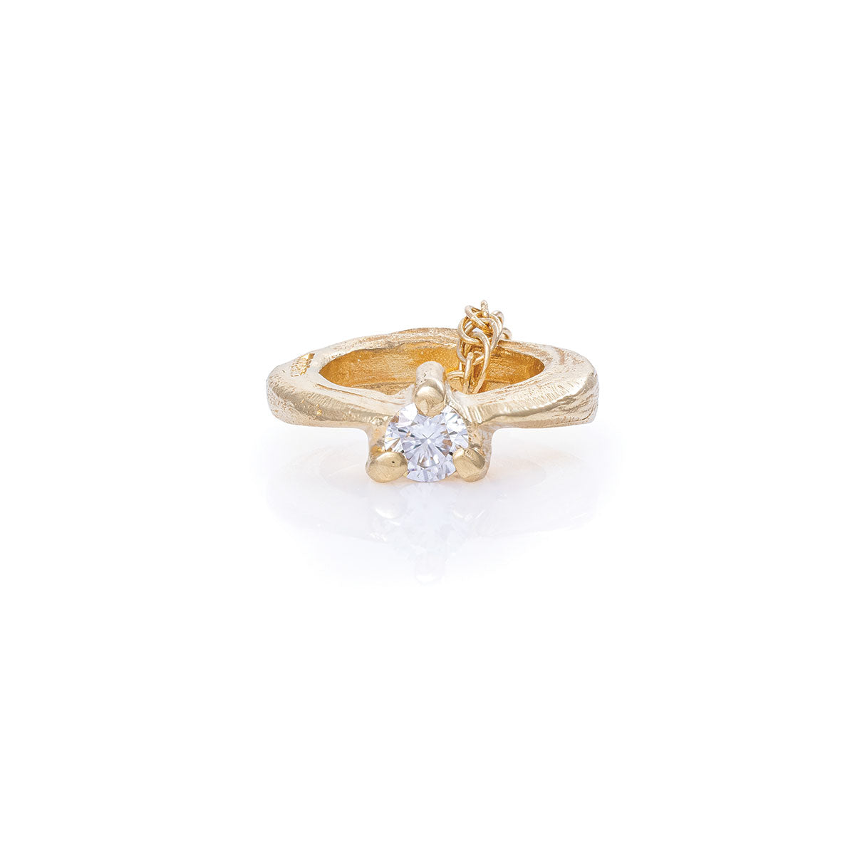DELMAR Promise Ring Diamond Pendant Necklace - 0.02 ctw | Nordstromrack