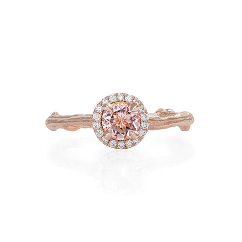 Solid Rose Gold Queen of Hearts - Half 