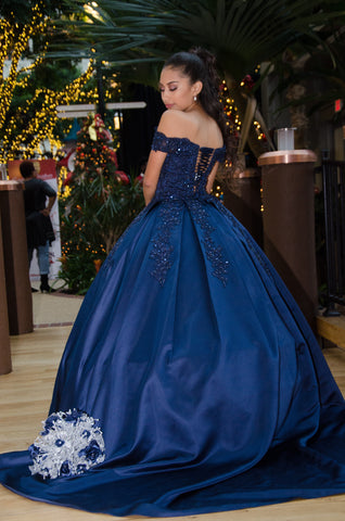 royal blue quinceanera decorations