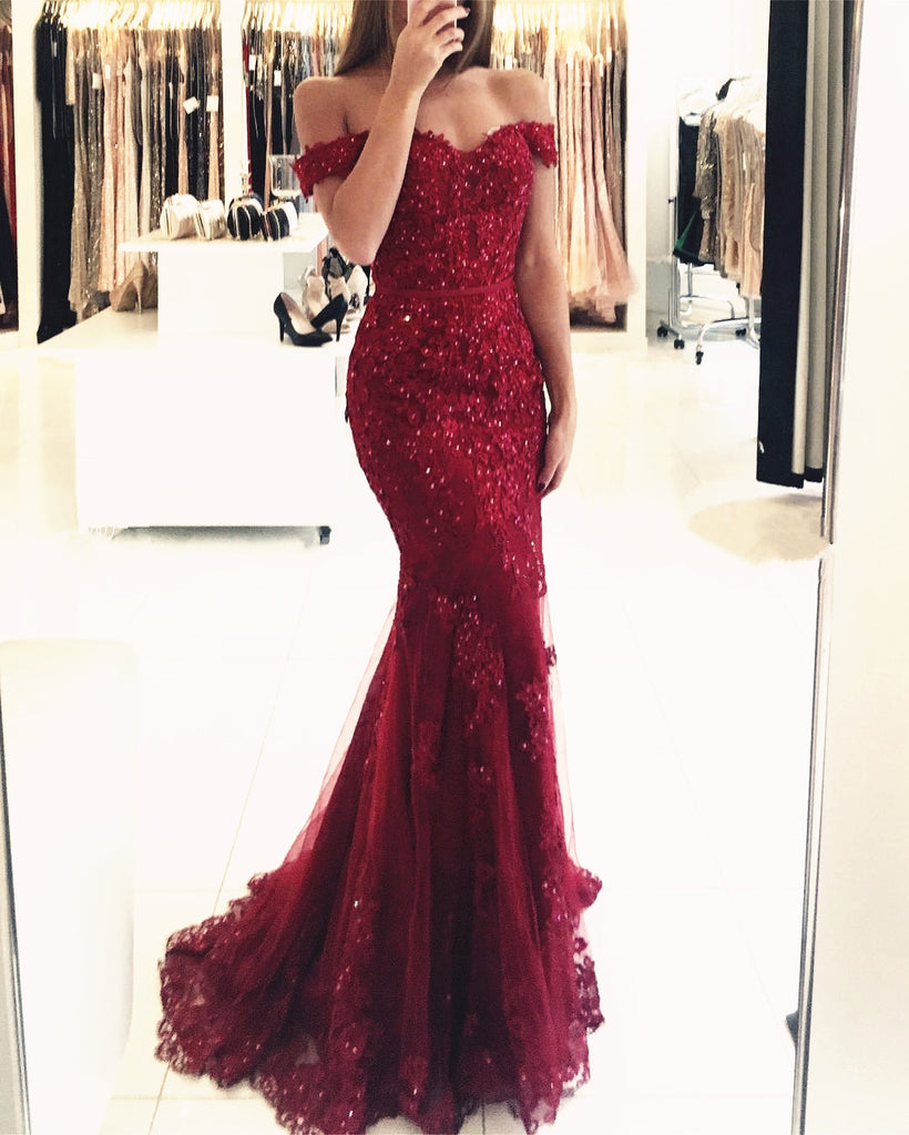 elegant mermaid gown