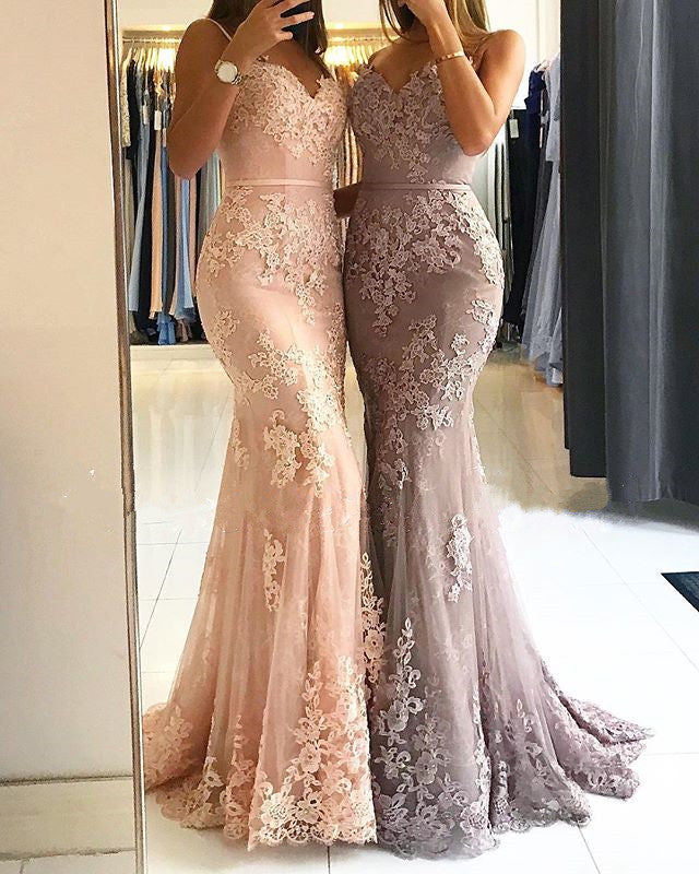 elegant mermaid gown