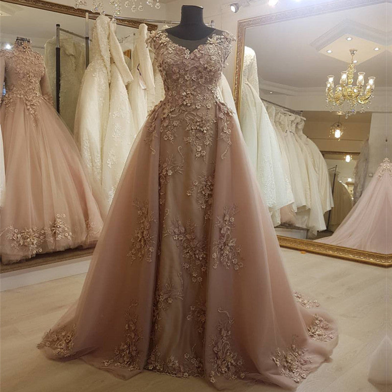 champagne elegant dresses