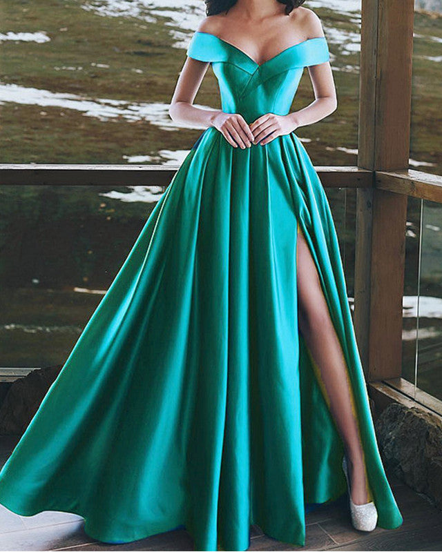 forest green quince dress