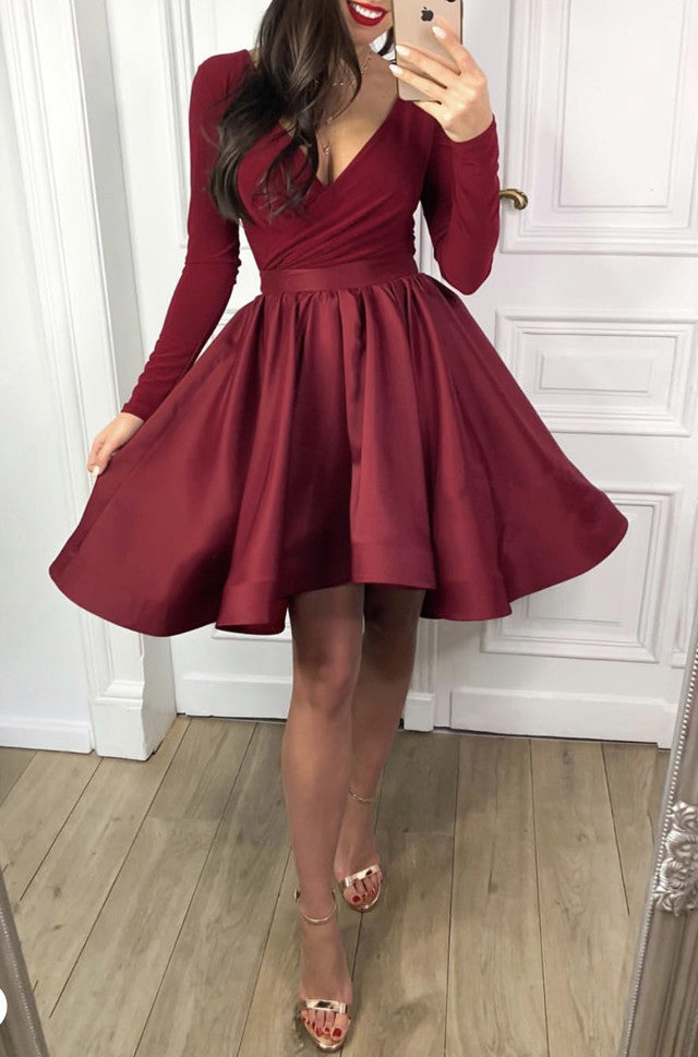 velvet modest dress