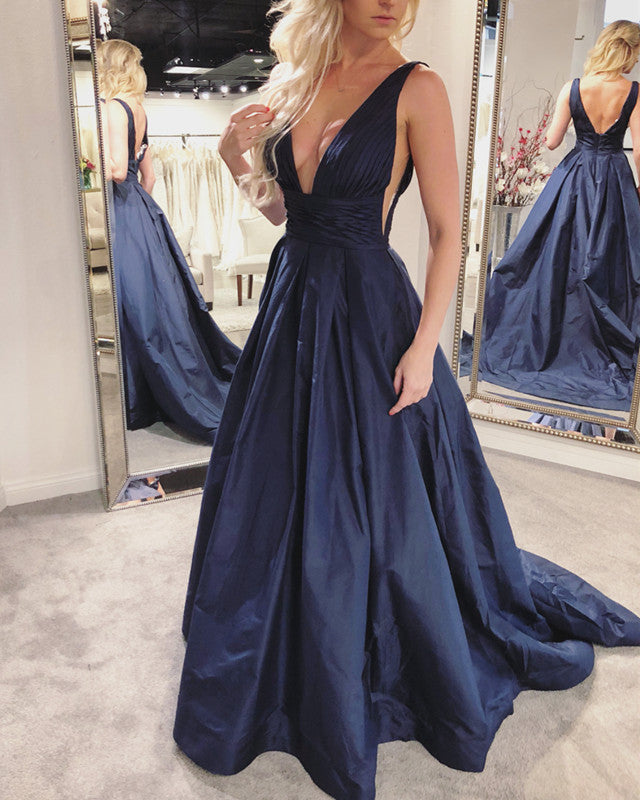 blue prom dresses 2018