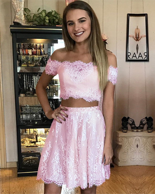 two piece homecoming dresses 2019