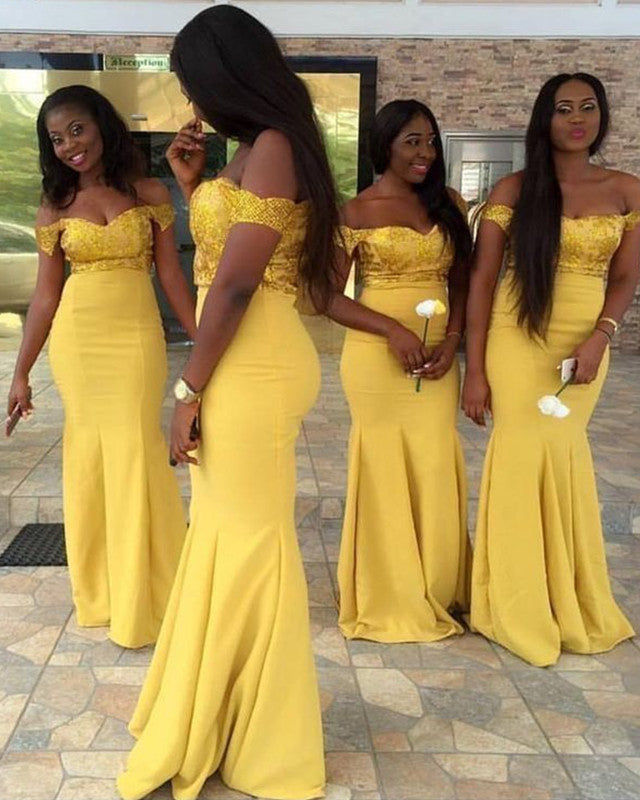 dark mustard bridesmaid dress