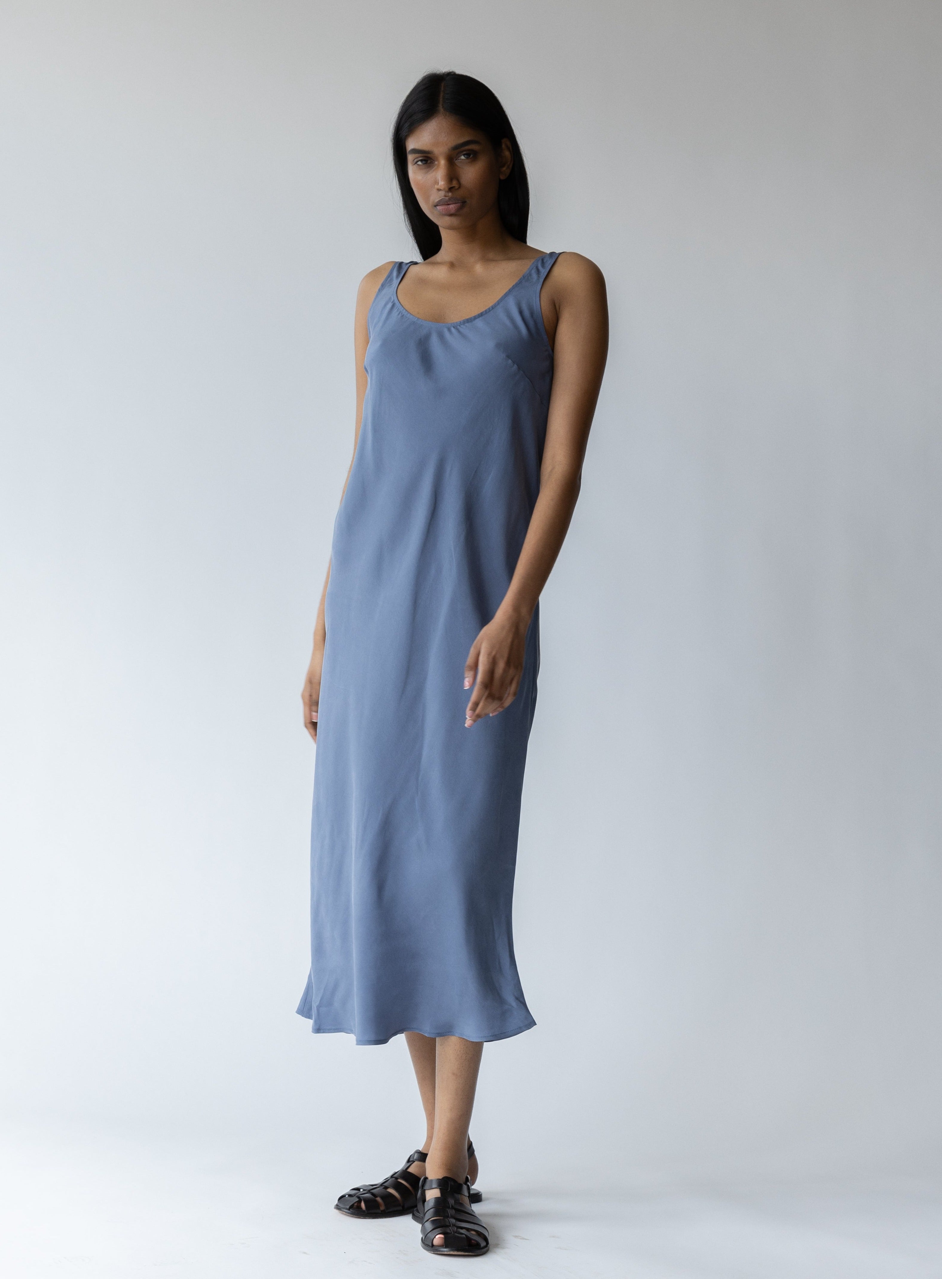 Thumbnail image of Murano Dress in Denim Blue