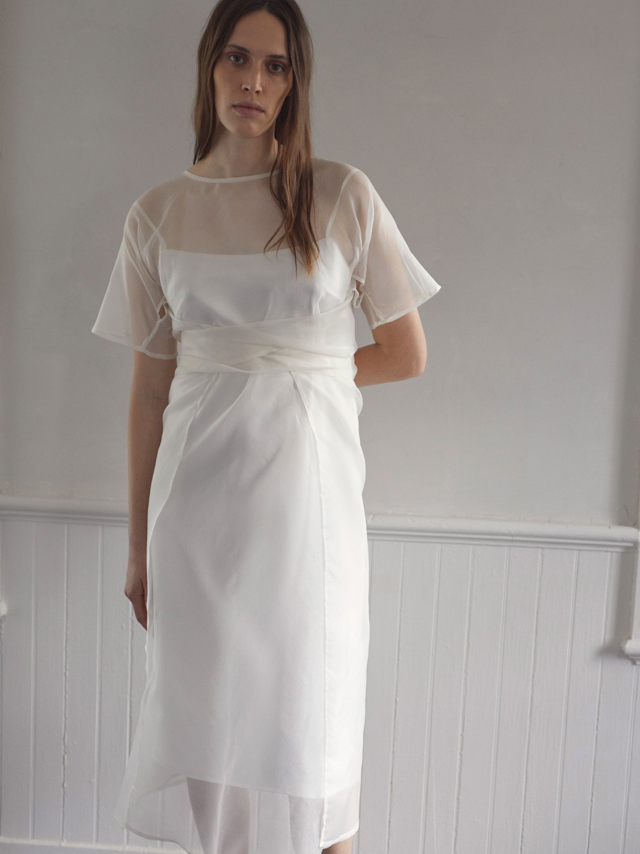 Thumbnail image of Gia Dress in Ivory