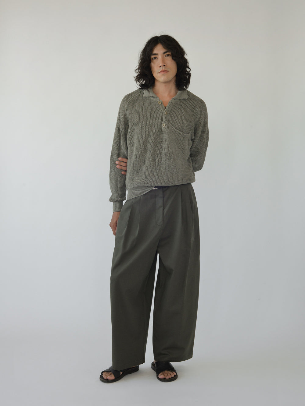 直販卸し売り SHAINA MOTE WRAPPING TULIA PANT / OLIVE www.m