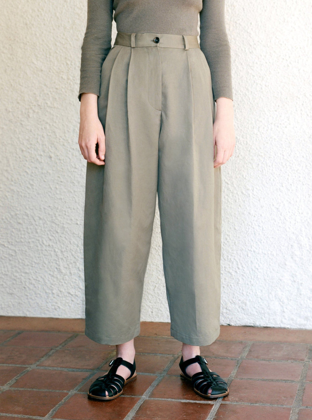 夏・お店屋さん SHAINA MOTE WRAPPING TULIA PANT / OLIVE | www