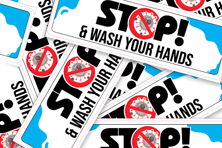 Wash Your Hands Decal