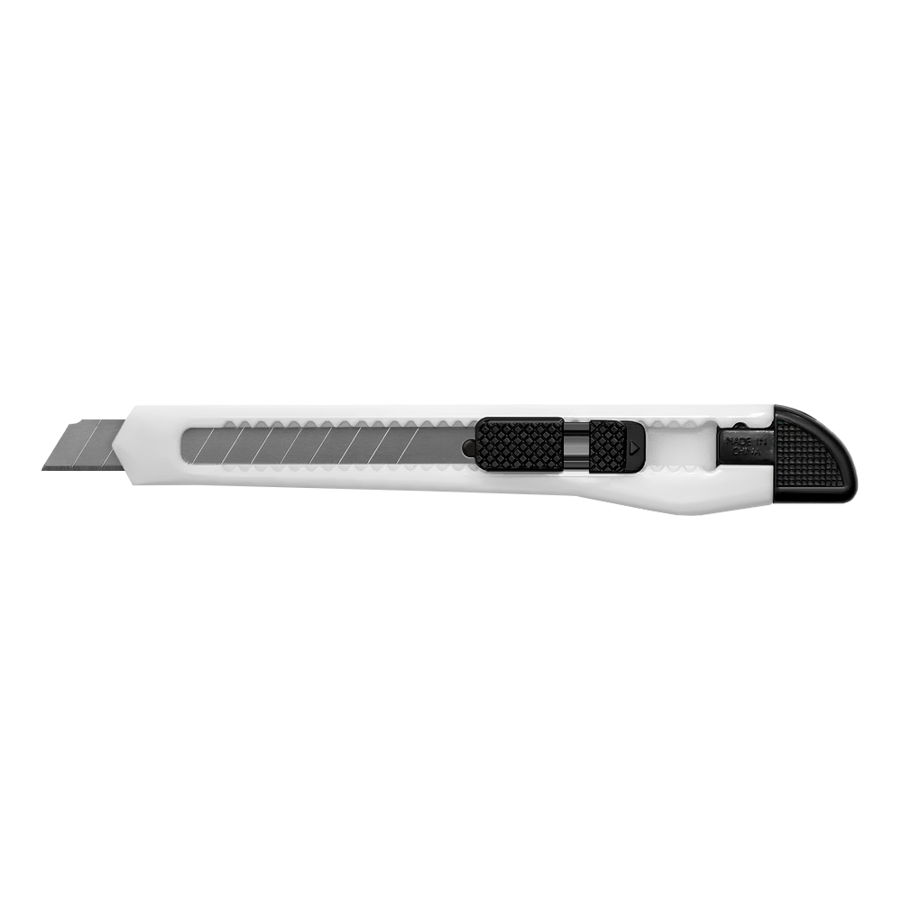 OLFA® Rubber Grip Ratchet-Lock Utility Knife | Heavy Duty Blade
