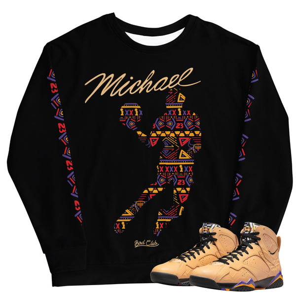 Retro 7 Afrobeats Michael sweatshirt to match for October 20