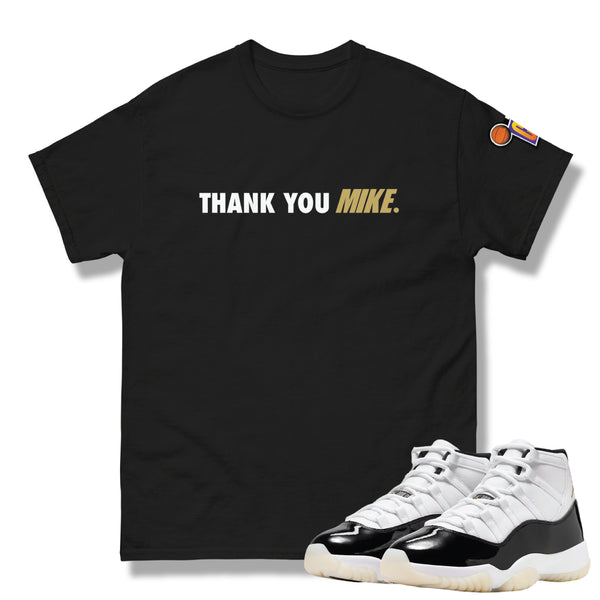 Retro 11 Gratitude Sneaker Shirts to match