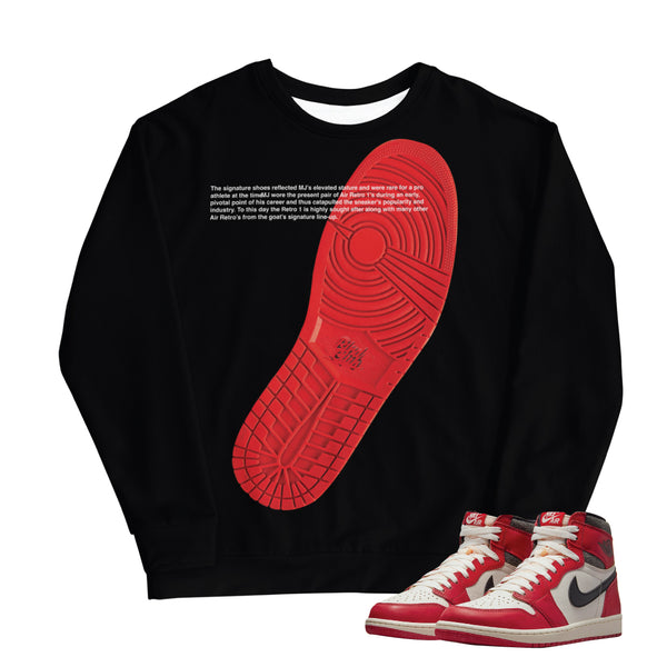 Retro 1 Lost and Found shirt to match Jordan Sneakers