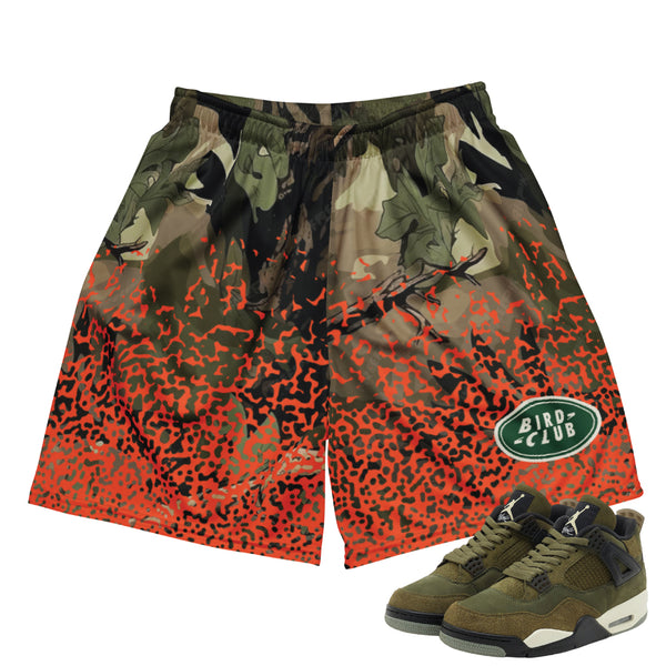 Clothing to match Retro 4 Air Jordans and the Jordan 4 Medium Olive sneakers