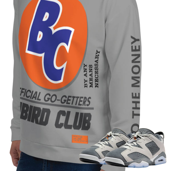 Shirts and clothing to match the Air Jordan 6 PSG low Cement Grey release