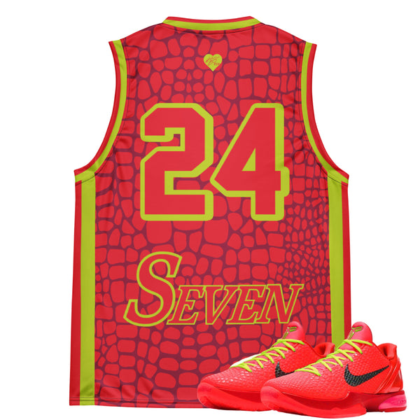 Reverse Grinch Kobe Basketball Jersey