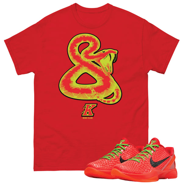 Kobe 6 Snake 8 Reverse Grinch Matching apparel