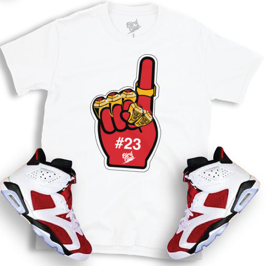 Carmine retro 6 shirts