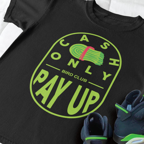 Shirts to match electric green retro 6 sneakers