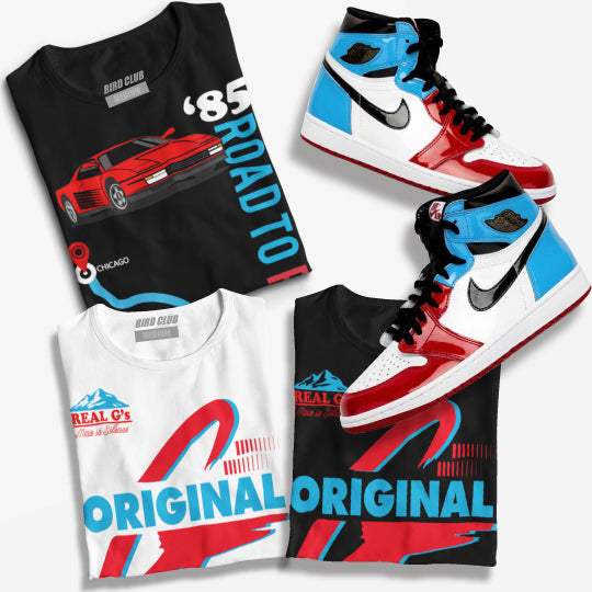 Shirts to match Air Jordan 1 Fearless sneakers