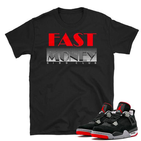 Jordan 4 Bred tees